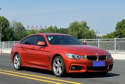 BMW 4 Series 2015 Used Car 428i Gran Coupe 2.0T Mid-size Petrol Car Orange