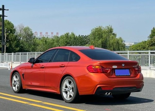 BMW 4 Series 2015 Used Car 428i Gran Coupe 2.0T Mid-size Petrol Car Orange