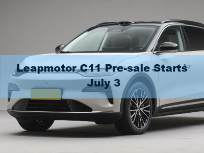 Leapmotor C11 Pre-sale Starts July 3: Triple Screen Cancelled, 220kW Motor