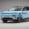 Leapmotor C11 Pre-sale Starts July 3: Triple Screen Cancelled, 220kW Motor
