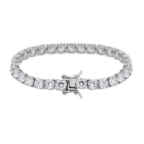 Wholesale 925 Sterling Silver Tennis Bracelet | Classic Fashion Zircon Tennis Bracelet For Women