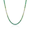 Collana da tennis di lusso alla moda in saldo | Collana da tennis in argento sterling 925 con zirconi per donna