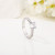 New Arrival Exquisite Cubic Zirconia Wedding Ring | 925 Sterling Silver High Quality Women's Engagement Ring