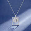 Collana all'ingrosso in argento 925 con zirconi cubici | Collana alla moda di alta qualità per donna