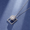 Collana all'ingrosso in argento 925 con zirconi cubici | Collana alla moda di alta qualità per donna