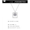 Collana all'ingrosso in argento 925 con zirconi cubici | Collana alla moda di alta qualità per donna