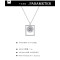 Wholesale 925 Silver Design Cubic Zirconia Necklace | Trendy High Quality Fashion Necklace For Women