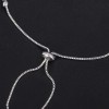 Bracciale alla moda in argento sterling 925 personalizzato OEM ODM | Bracciale da donna con temperamento semplice, accessori in argento