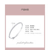 Brazalete de plata de ley 925 con circonitas, personalizado por OEM y ODM | Brazalete fino de lujo y alta calidad para mujer