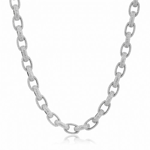 Wholesale 925 Silver Cuban Link Chain Necklace | Popular Miami Cuban Link Chain Necklace For Men