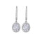 Customized Women's Sterling Silver Drop Earrings | Exquisite Vintage Drop Earrings For Wedding