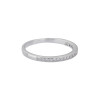 Set di fedi nuziali per coppia in argento 925 personalizzate | Anelli di coppia di lusso in argento sterling con zirconi
