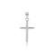 New Arrival Sterling Silver 925 Pendant | Classic Cubic Zirconia Cross Pendant Silver Men