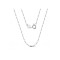 Wholesale Sterling Silver Necklace Chain | Fashion Simple 925 Silver Chain For Gift