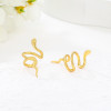 Ear Cuffs personalizados de plata 925 y oro de 18 quilates | Aretes Ear Cuff personalizados y modernos para mujer