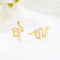 Custom 925 Silver 18k Gold Ear Cuffs |Women's Personalized Trendy Ear Cuff Earrings