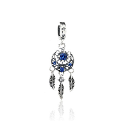 Customized Personalized Silver Pendant | Classic Zircon 925 Sterling Silver Pendant For Women