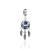 Customized Personalized Silver Pendant | Classic Zircon 925 Sterling Silver Pendant For Women