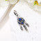 Customized Personalized Silver Pendant | Classic Zircon 925 Sterling Silver Pendant For Women