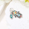 Fashion Vintage Silver Pendant | Popular Zircon Women's 925 Silver Pendant
