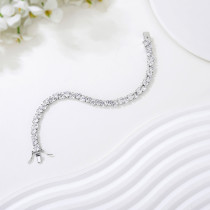 Wholesale Cubic Zirconia Tennis Bracelet | 925 Silver Charm Tennis Bracelet For Women