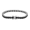 Bracciale tennis in argento da donna | Bracciale tennis in argento sterling 925 con zirconi "Temperament Popular"