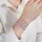 Fashion Charm Tennis Bracelet | 925 Sterling Silver Classic Women's Tennis Bracelet
