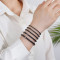 Customized Vintage Tennis Bracelets | 925 Sterling Silver Black Zircon Tennis Bracelet For Women