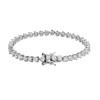Bracciale tennis in argento sterling con zirconi cubici all'ingrosso | Bracciale tennis di bigiotteria per donna