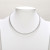 Wholesale Cubic Zirconia Tennis Necklace | 925 Silver Exquisite Women's Tennis Necklace