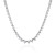Wholesale Popular Tennis Necklace Sterling Silver  | Simple Zircon Tennis Necklace For Women