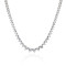 Wholesale Popular Tennis Necklace Sterling Silver  | Simple Zircon Tennis Necklace For Women