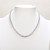 Wholesale Popular Tennis Necklace Sterling Silver  | Simple Zircon Tennis Necklace For Women