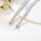 Manufacturer Customized Women's Tennis Necklace | Luxury 925 Sterling Silver Tennis Necklace