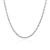 Collar de tenis para mujer personalizado por el fabricante | Collar de tenis de lujo en plata de ley 925