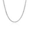 Collar de tenis para mujer personalizado por el fabricante | Collar de tenis de lujo en plata de ley 925