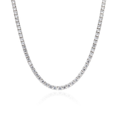 Manufacturer Customized Women's Tennis Necklace | Luxury 925 Sterling Silver Tennis Necklace