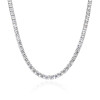 Collar de tenis para mujer personalizado por el fabricante | Collar de tenis de lujo en plata de ley 925