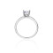 Custom Women's 925 Silver Wedding Rings | Exquisite Zircon Sterling Silver Ring Jewelry