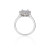 Custom 925 Sterling Silver Wedding Engagement Ring | Light Luxury Zircon Ring For Women