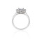 Custom 925 Sterling Silver Wedding Engagement Ring | Light Luxury Zircon Ring For Women