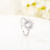 Custom 925 Sterling Silver Wedding Engagement Ring | Light Luxury Zircon Ring For Women