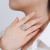 New Produce Zircon Women's 925 Silver Ring | Exquisite Vintage Silver Engagement Ring