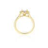 Anillos clásicos de plata de ley 925 de 18 quilates para mujer al por mayor | Anillos de compromiso de lujo para boda
