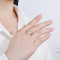Wholesale Classic 18k Women's Rings | 925 Sterling Silver Luxury Engagement Wedding Rings