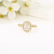 Wholesale Classic 18k Women's Rings | 925 Sterling Silver Luxury Engagement Wedding Rings