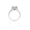 Exquisite 925 Sterling Silver Cubic Zirconia Rings | Classic Engagement Rings For Women