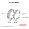 Wholesale Zircon Couple Engagement Rings | 925 Sterling Silver Personalized Couple Rings