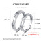 Manufacturer Custom 925 Silver Couple Ring | Classic High Quality Couple Wedding Ring Set