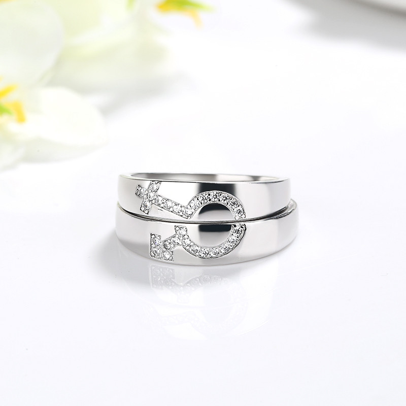 Silver Wedding Rings For Couples